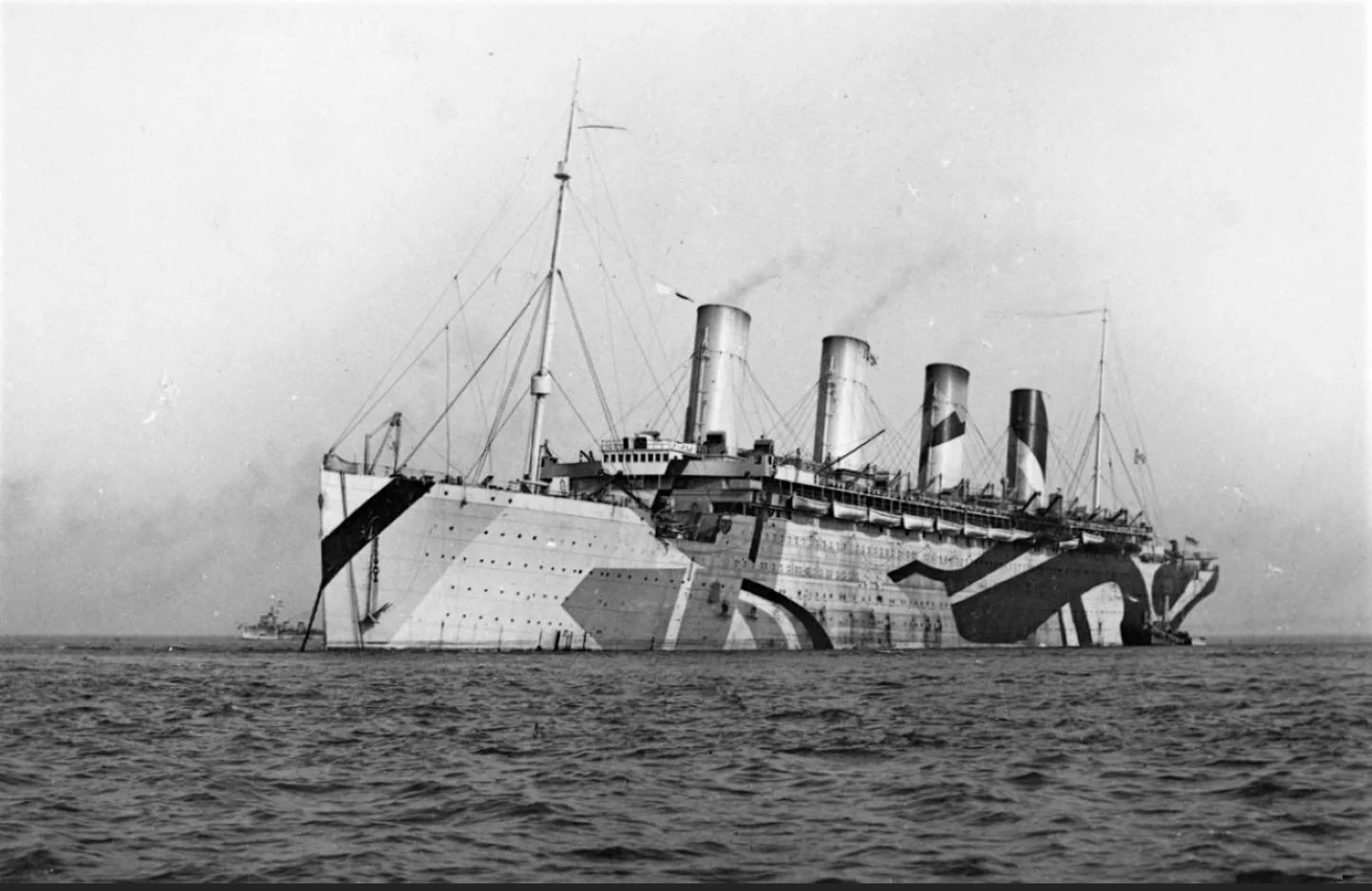 R.M.S Olympic WW1